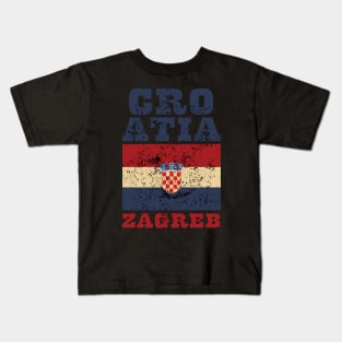 Flag of Croatia Kids T-Shirt